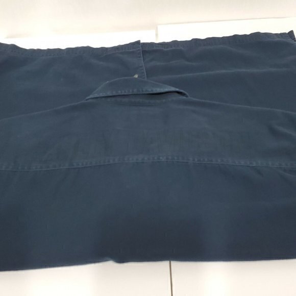 Harley Davidson‎ Navy Blue Heavy Duty Utility Button Up Medium - Picture 2 of 6